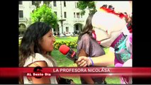 La profesora Nicolasa: un querido personaje puso a prueba nuestros conocimientos