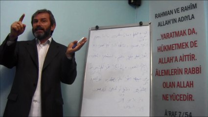 Mehmet Arslan ile Kuran Arapçası Dersleri 2.Bölüm (9 Nisan 2014)