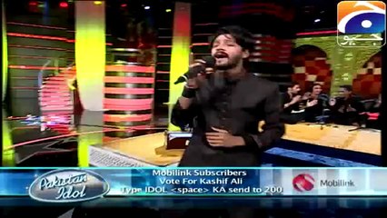 Pakistan Idol 2013-14 - Episode 37 - 04 Gala Round Top 4 (Kashif Ali)