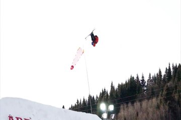 Huge Jesper Tjäder  Switch Triple Frontflip @JOI - Ski