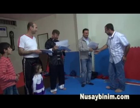 Nusaybin Wu-Shu Kung-Fu’da kuşak yükselme töreni düzenlendi