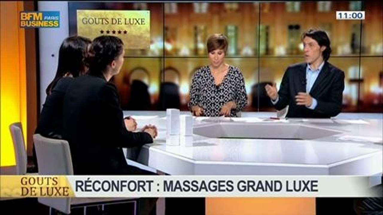 Réconfort: Massages grand luxe, dans Goûts de l...