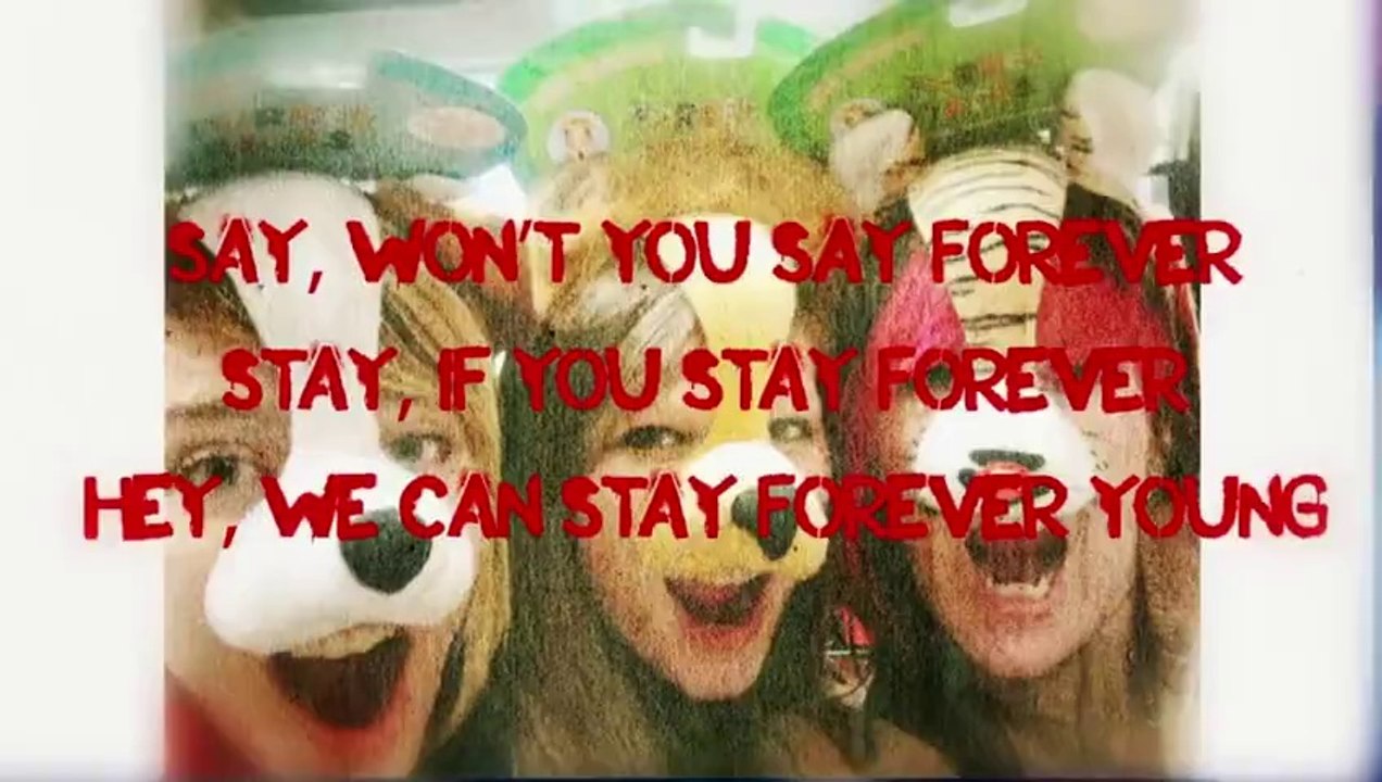 Avril Lavigne - Here's To Never Growing Up (Lyric Video)