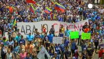 Venezuela: tear gas, rubber bullets fired at protesters