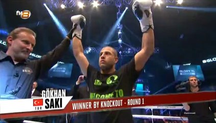 Gökhan Saki - Tyron Spong Şampiyonluk Maçı