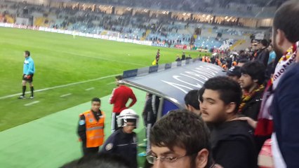 Kayserispor-Çaykur Rizespor Maçında Batı Tribününde Yönetime Tepki