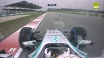 Lewis Hamilton Q3 Pole Position Lap Malaysian Grand Prix 2014