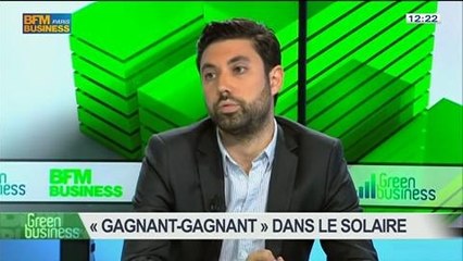"Gagnant-gagnant" dans le solaire: Benjamin Cohen, dans Green Business – 13/04 2/4