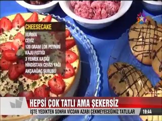 Hepsi çok tatlı ama şekersiz