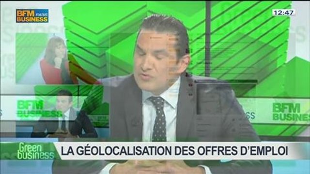 La géolocalisation des offres d’emploi: Thierry Andrieux, dans Green Business – 13/04 4/4