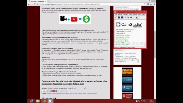 Youtube Adsense 'den Nasıl Para Kazanılır - Temel Bilgiler -