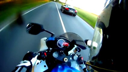 GSX R1000 VS AUDİ R8 - V8 engine