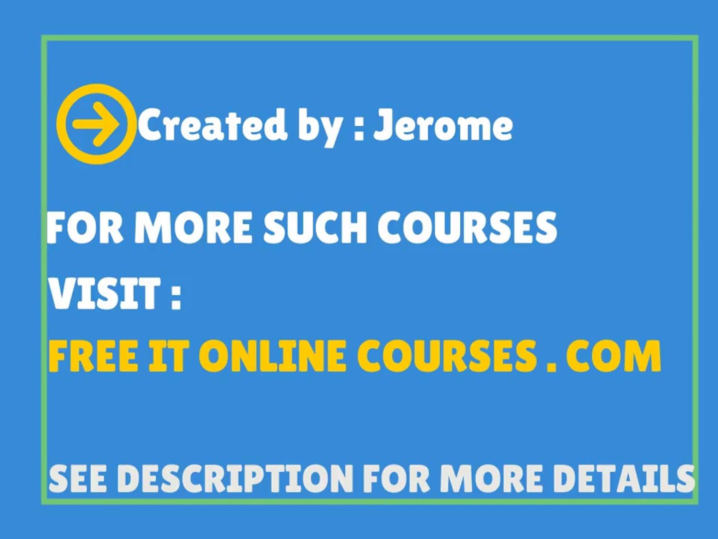 Learn Java Programming Basics For Free