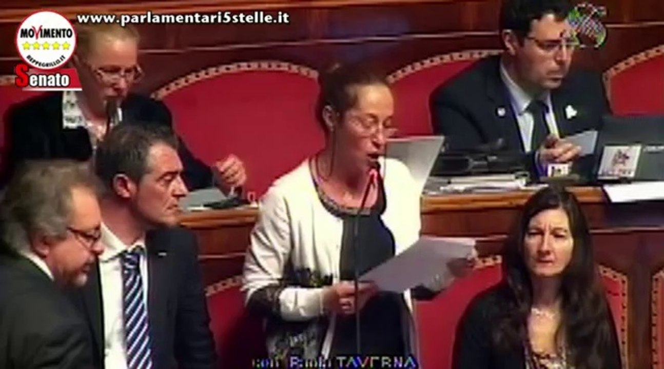 M5S #416Ter, Paola Taverna legge le parole di Ferdinando Imposimato - MoVimento 5 Stelle