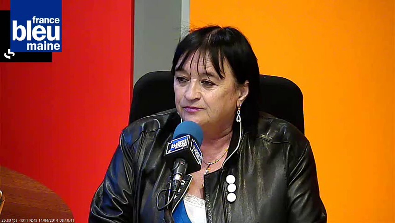 Renée Kaziewiscz sur France Bleu Maine