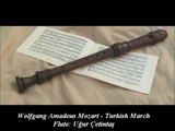 Wolfgang Amadeus Mozart  Türk Marşı - Blokflüt