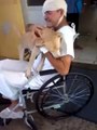 Emotional moment! Dog is human's best friend