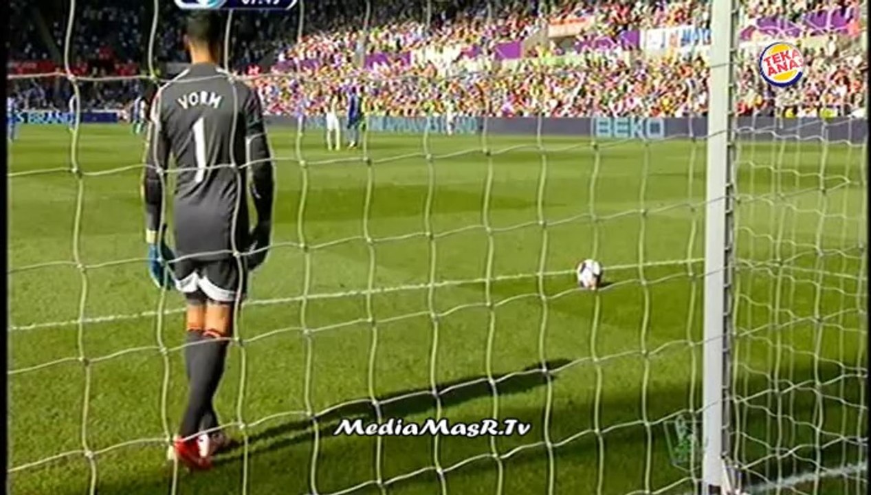 ملخص لمسات محمد صلاح مع تشيلسي امام سوانزى سيتي - الشوط الاول - 13/4/2014