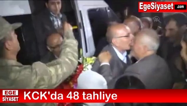 KCK'da 48 Tahliye