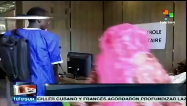 Guinea: revisan a pasajeros con cámaras térmicas por virus de ébola