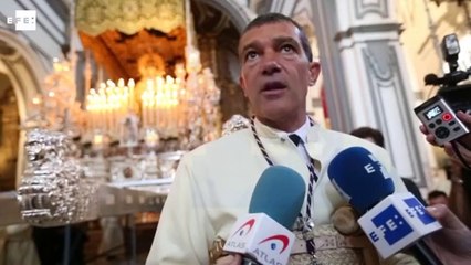 Antonio Banderas regresa a casa por Semana Santa