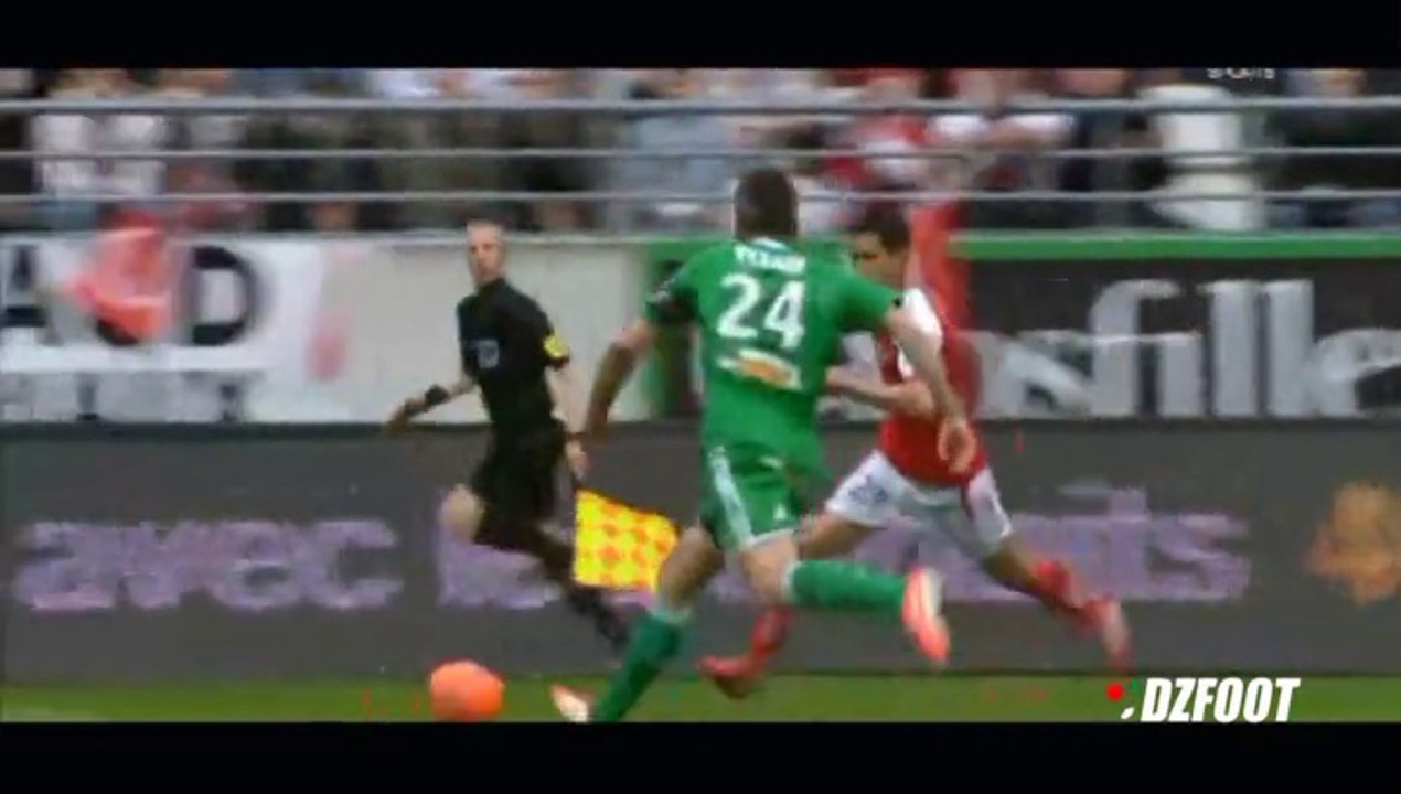 تمريرة عيسى ماندي الحاسمة ضد سانت اتيان