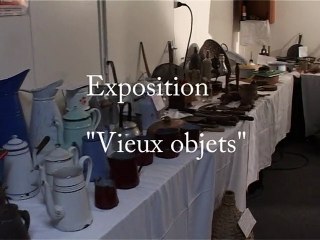 Exposition d'objets anciens