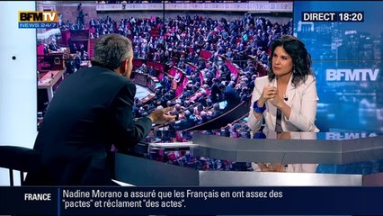 Download Video: BFM Politique: L'interview de Xavier Bertrand par Apolline de Malherbe - 13/04 1/6