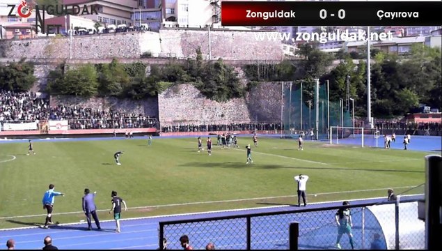 Zonguldak Kömür Spor - Çayırova Spor Maçı İkinci Yarı 13.04.2014