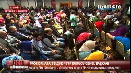 Meltem Tv Özel Gündem 12,04,2014 Prof. Dr. Ata Selçuk
