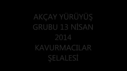 13 nisan 2014 akçay yürüyüş grubu kavurmacılar şelalesindeydi
