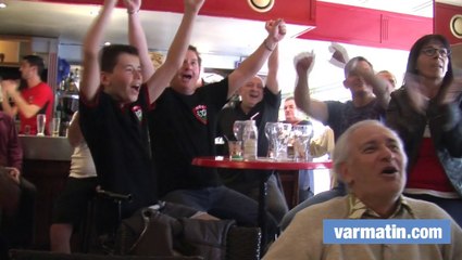VIDEO. Les supporters après la victoire du RCT sur Bordeaux