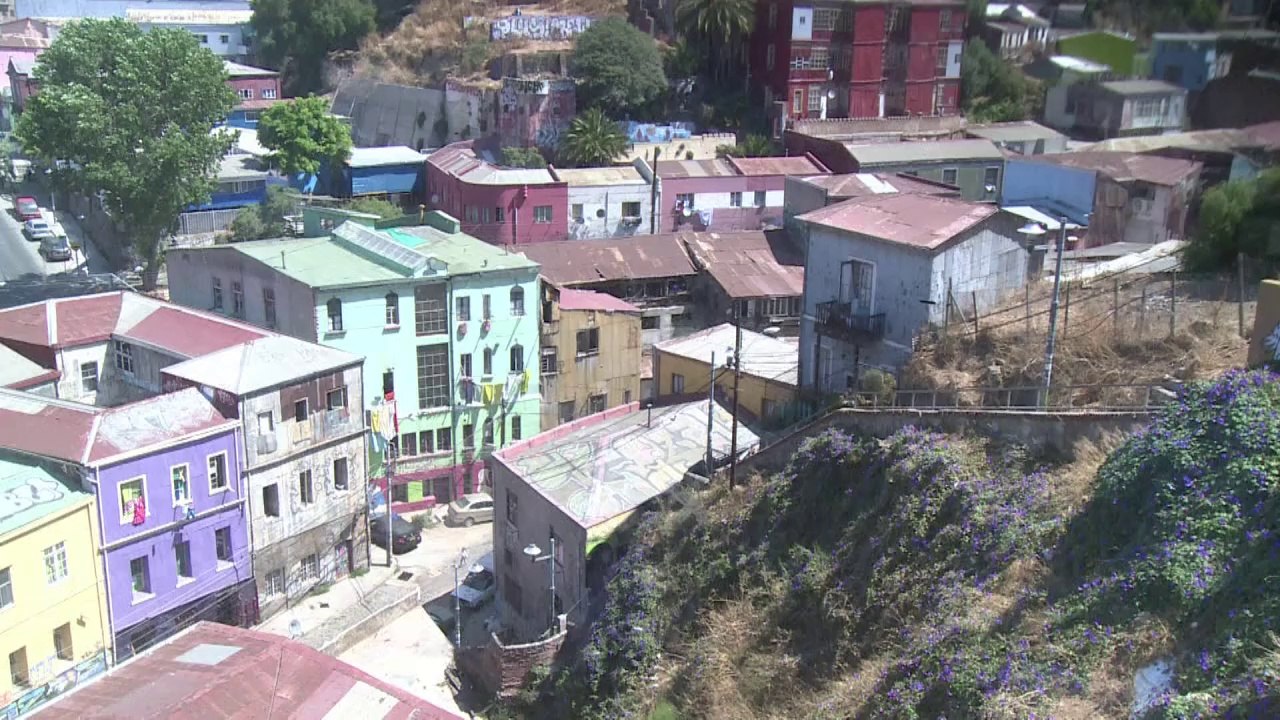 Tod und Zerstörung durch Feuersbrunst in Valparaíso in Chile