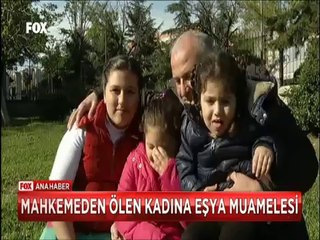 Mahkemede doğumda ölen kadına eşya muamelesi
