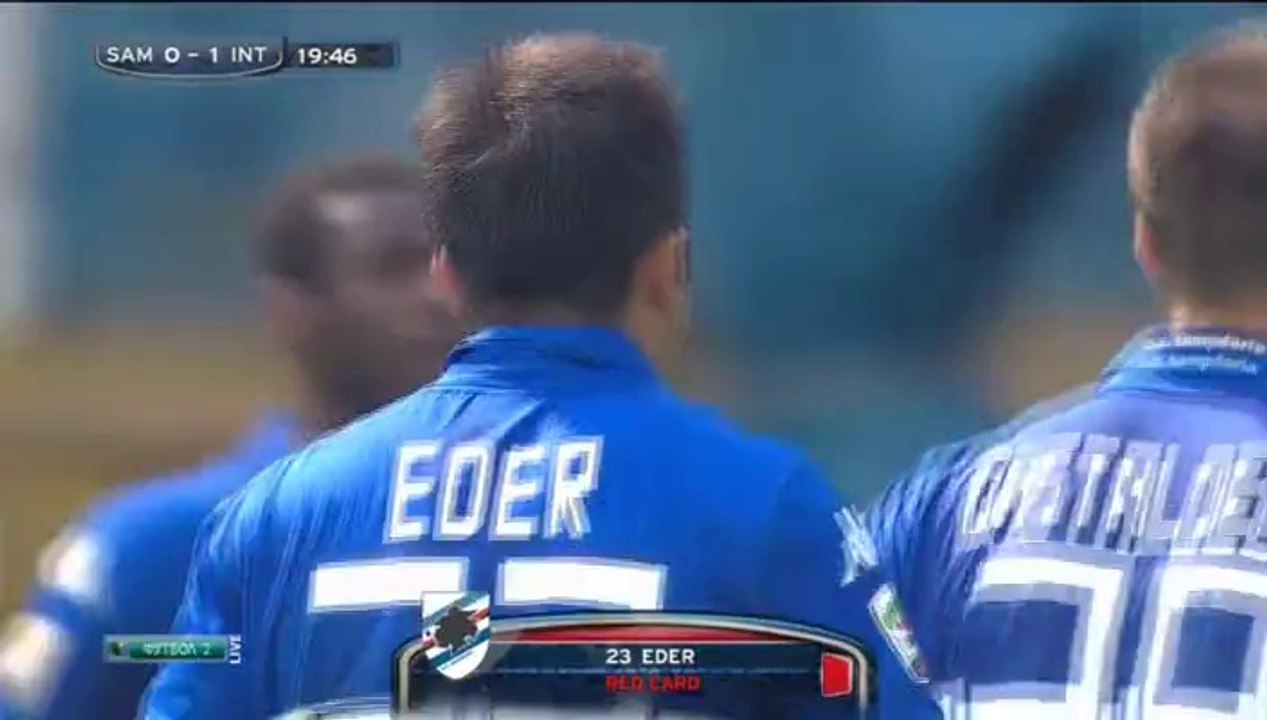 Eder dive against Inter | 2014
