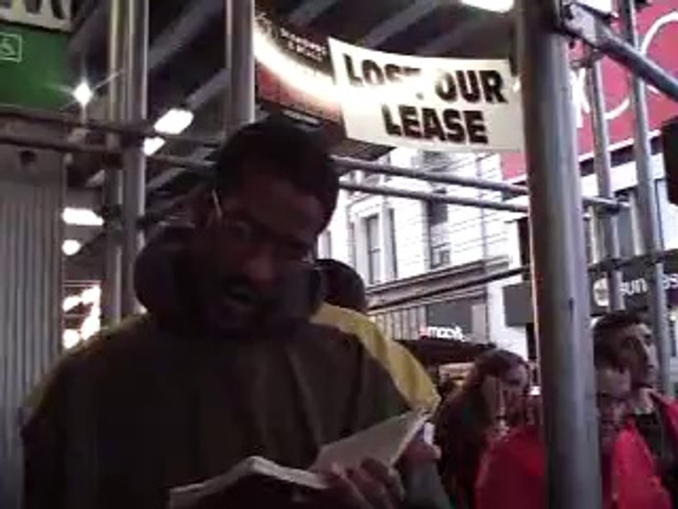 The Lord Commanded Us To Come Out On The Streets and Warn The People.