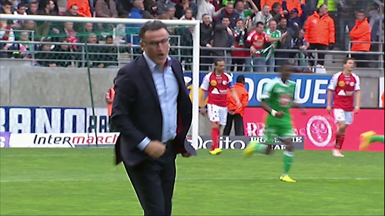 But François CLERC (90ème +1) - Stade de Reims - AS Saint-Etienne - (2-2) - 13/04/14 - (SdR-ASSE)