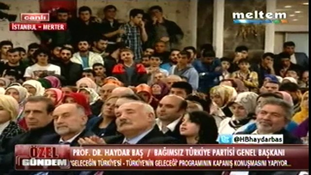 Meltem Tv Özel Gündem 12,04,2014 Prof. Dr. Haydar Baş