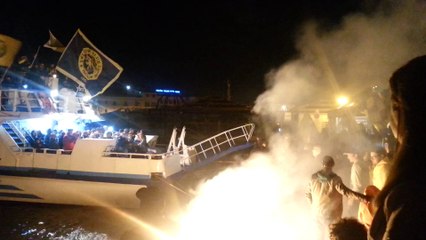 CALCIO, L'ISCHIA PROMOSSA SBARCA TRA FUOCHI E CANTI