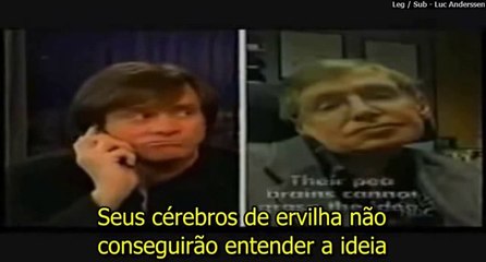 Stephen Hawking e Jim Carrey