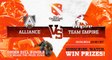 Team Empire vs The Alliance Game 4 - Dota 2 Champions League Playoffs - Tobi Wan & Luminous