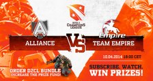Team Empire vs The Alliance Game 4 - Dota 2 Champions League Playoffs - Tobi Wan & Luminous