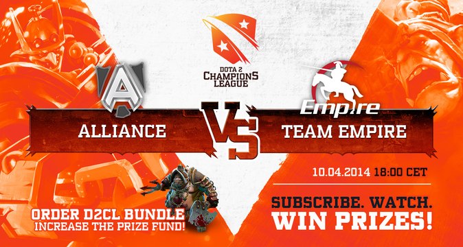 Team Empire vs The Alliance Game 4 - Dota 2 Champions League Playoffs - Tobi Wan & Luminous