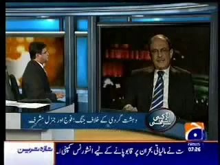 General (R) Shahid Aziz Praises General Pervez Musharraf on GEO TV.