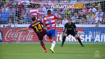 Youssef El Arabi Vs Barcelona 12/04/14