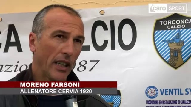 Icaro Sport. Torconca Cattolica-Cervia 1920 2-1, servizio e dopogara