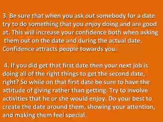 How to get a “yes” when asking for a first date