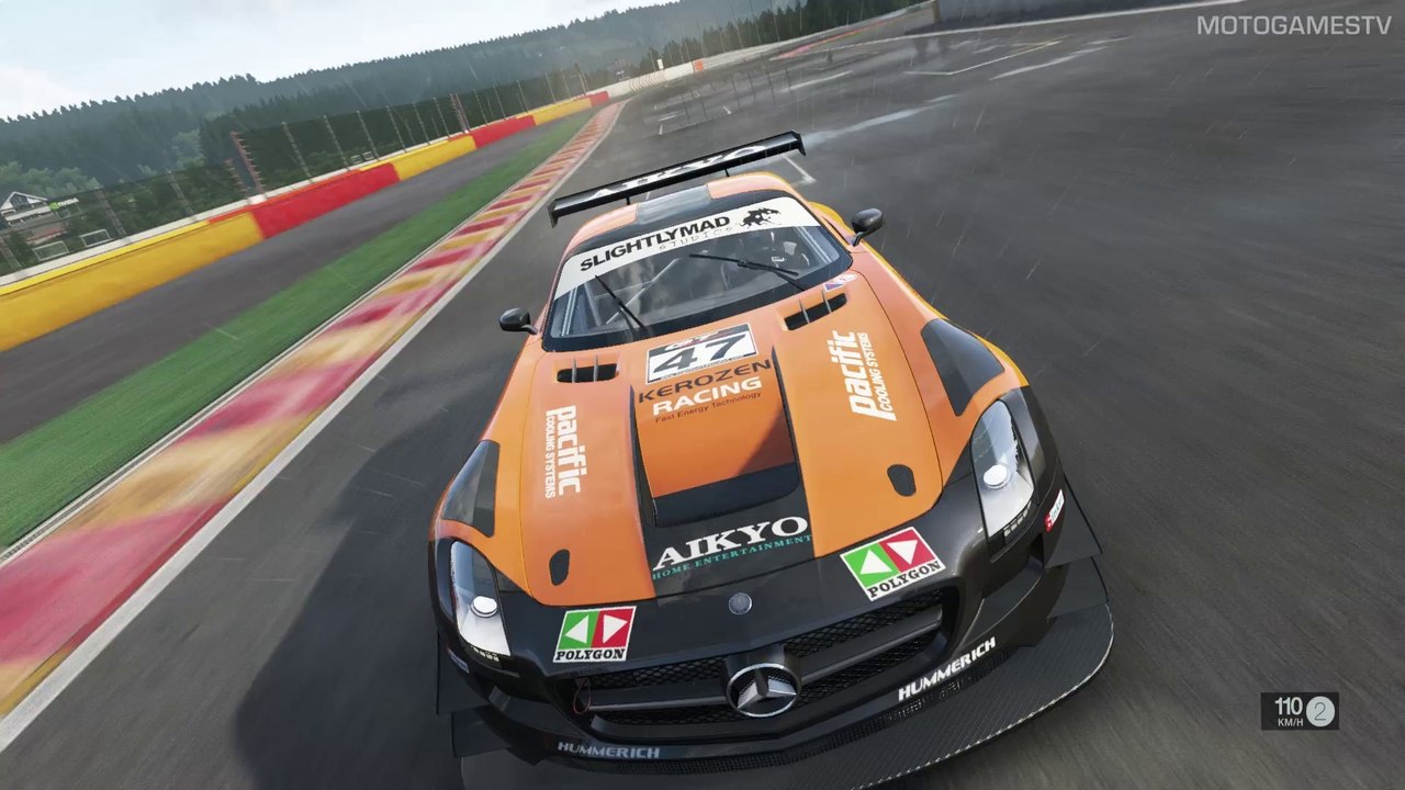 Project CARS Build 703 - Mercedes SLS AMG GT3 at Belgian Forest (SPA)