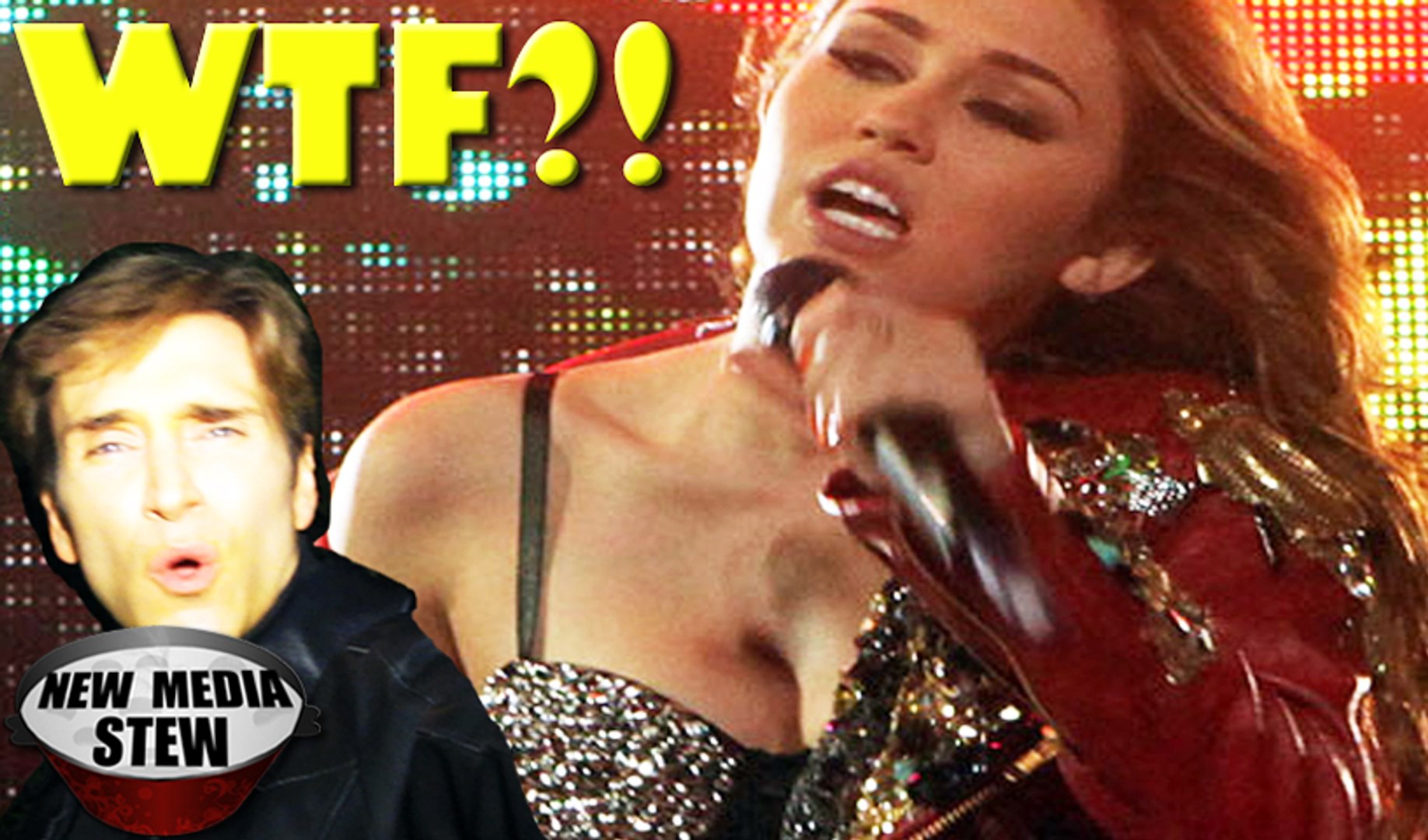 MILEY CYRUS Flashes Breasts on South American Tour WTF