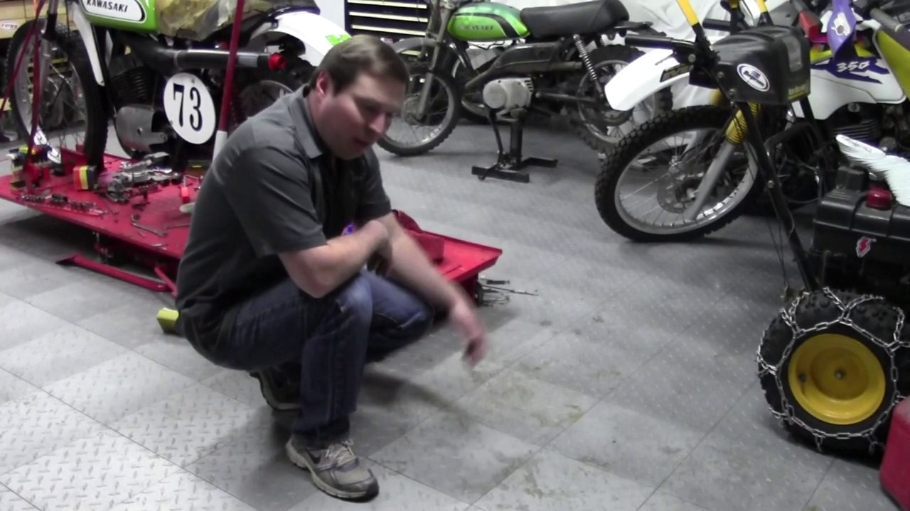 Garage flooring long term review PVC tile